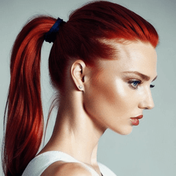 Ponytail Red Hairstyle profile picture for women